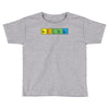 bazinga periodic table funny funny birthday present gift Toddler T-shirt