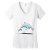 bottle opener nose Women's V-Neck T-Shirt