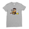 science wizard Ladies Fitted T-Shirt