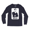 ashens hello Long Sleeve Shirts