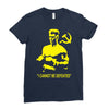rocky 4 ivan drago homage Ladies Fitted T-Shirt