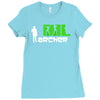 archer cartoon Ladies Fitted T-Shirt