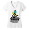 I Am Bee Actually In A Very Commited Relationship Women's V-Neck T-Shirt