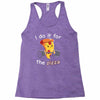 i do it for the pizza Racerback Tank