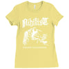 nihilist carnal leftovers entombed unleashed morbid Ladies Fitted T-Shirt