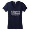 science matters Women's V-Neck T-Shirt