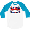 skinhead union jack, ideal birthday gift or present 3/4 Sleeve Shirt