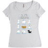 cat's resume Women's Triblend Scoop T-shirt