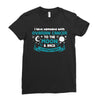 I Love Someone with Ovarian Cancer to The Moon and Back to Infinity Ladies Fitted T-Shirt