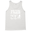 how to kill a zombie funny zombie apocalypse undead t dead shoot Tank Top