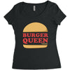 Burger Queen Veggie Women's Triblend Scoop T-shirt