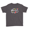 news flash black Youth Tee