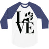 LOVE MY DOG 3/4 Sleeve Shirt