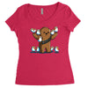 chewie and porgs Women's Triblend Scoop T-shirt