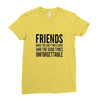 friends Ladies Fitted T-Shirt