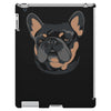 blue and tan frenchie iPad 3 and 4 Case
