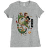 dragon freedom Ladies Fitted T-Shirt