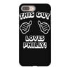this guy loves philly iPhone 8 Plus