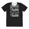 what happens in the salon All Over Women's T-shirt