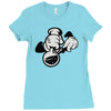 mickey frappe un bang Ladies Fitted T-Shirt