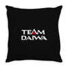 daiwa team Throw Pillow