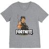 fortnite cartoon V-Neck Tee