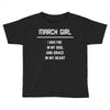 March Girl Toddler T-shirt