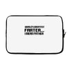 worlds greatest farter, i mean father Laptop sleeve