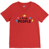 I Hate People V-Neck Tee