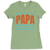 call me papa Ladies Fitted T-Shirt