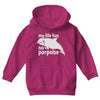 no porpoise Youth Hoodie
