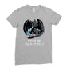 feed me and tell me i'm pretty Ladies Fitted T-Shirt