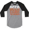 beer is always the answer 3/4 Sleeve Shirt