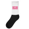 Too Pure To Be Pink Socks