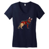 dead shepherd Women's V-Neck T-Shirt