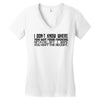 opinions Women's V-Neck T-Shirt