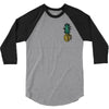 Pineapple Bomb Pocket 3/4 Sleeve Shirt