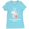 they're only noodles Ladies Fitted T-Shirt