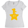 mario's shot Women's Triblend Scoop T-shirt