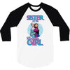sister of the birthday girl 3/4 Sleeve Shirt