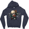 my hero academia katsuki bakugo Zipper Hoodie