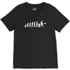 evolution  feuerwehrmann firefighter fire feuer feuerwehrauto l&ouml;schen V-Neck Tee