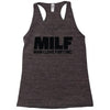 herren lustiges Racerback Tank