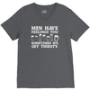 men have feelings ... thirsty V-Neck Tee
