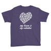 my boxer is my valentine Youth Tee