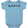 santa of the friends parody Baby Bodysuit