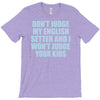 dont judge my english setter T-Shirt