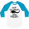 New Father 2018 Rokie Dept. 3/4 Sleeve Shirt