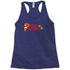merry pizzamas 3 Racerback Tank