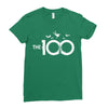the 100 Ladies Fitted T-Shirt